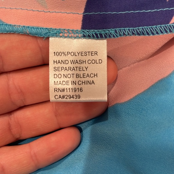 Yumi Kim Goddess Floral Faux Wrap dress XS - Picture 10 of 10